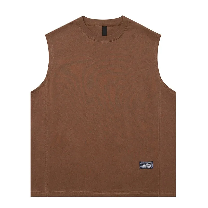 High Quality Cotton Basketball Tank Top Men - Chic Style