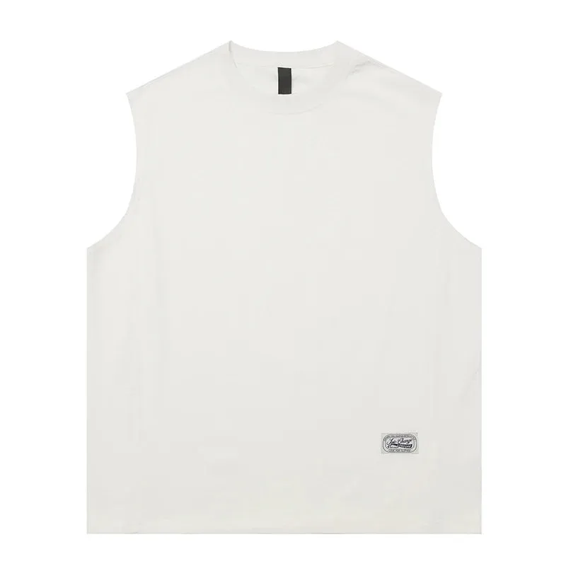 High Quality Cotton Basketball Tank Top Men - Chic Style