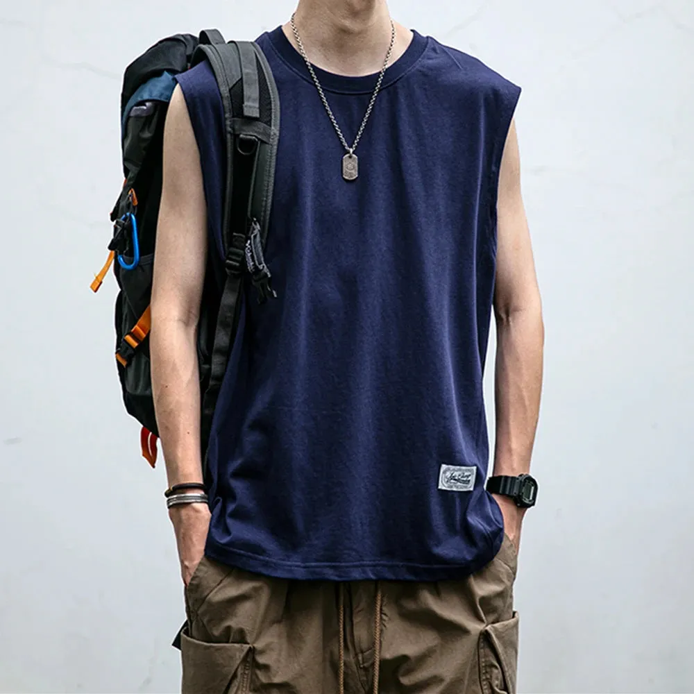 High Quality Cotton Basketball Tank Top Men - Chic Style