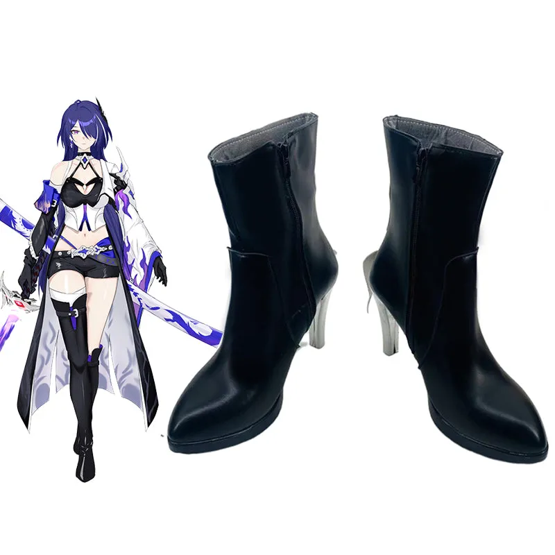 Honkai: Star Rail Acheron Cosplay Shoes