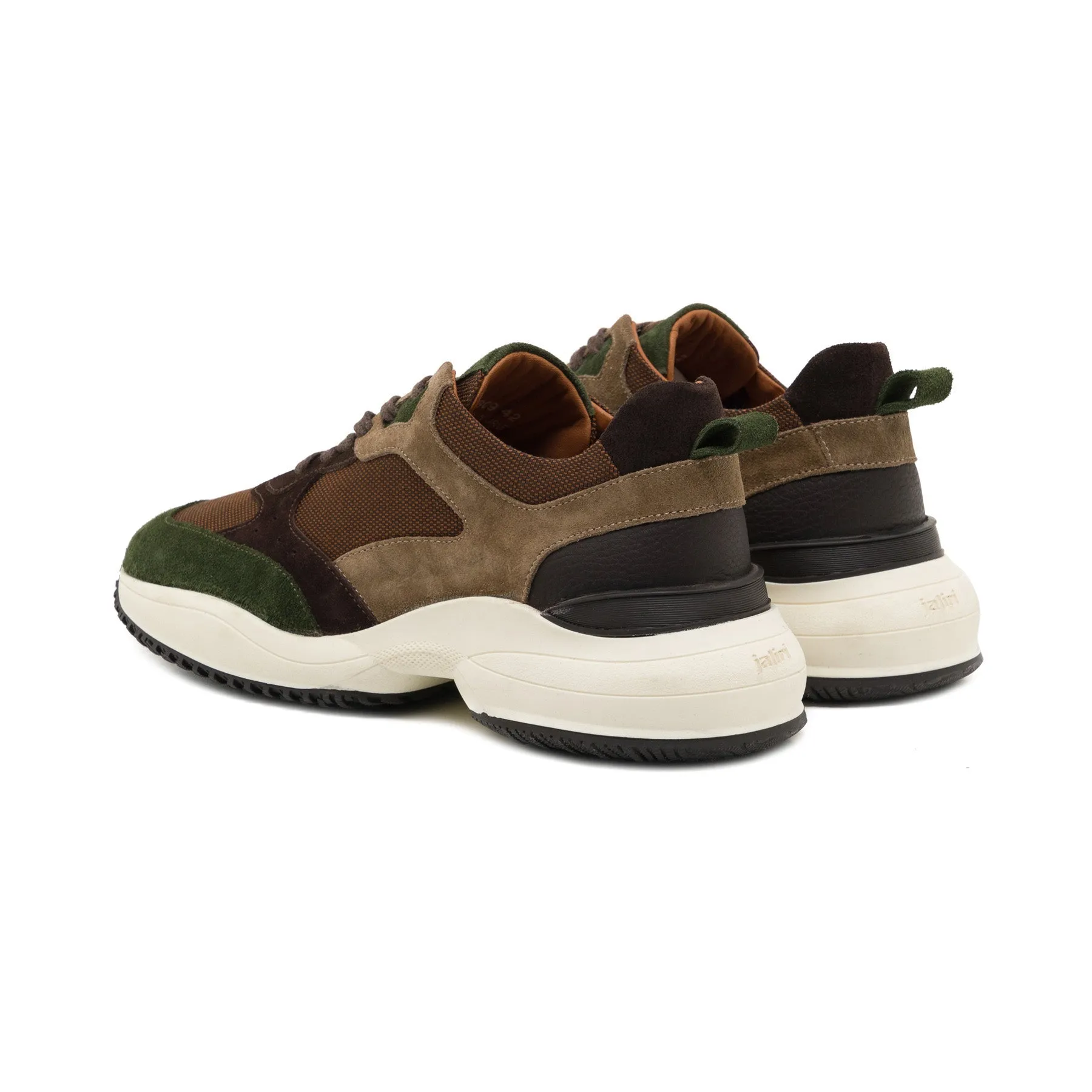 Jase Green Suede Sneaker