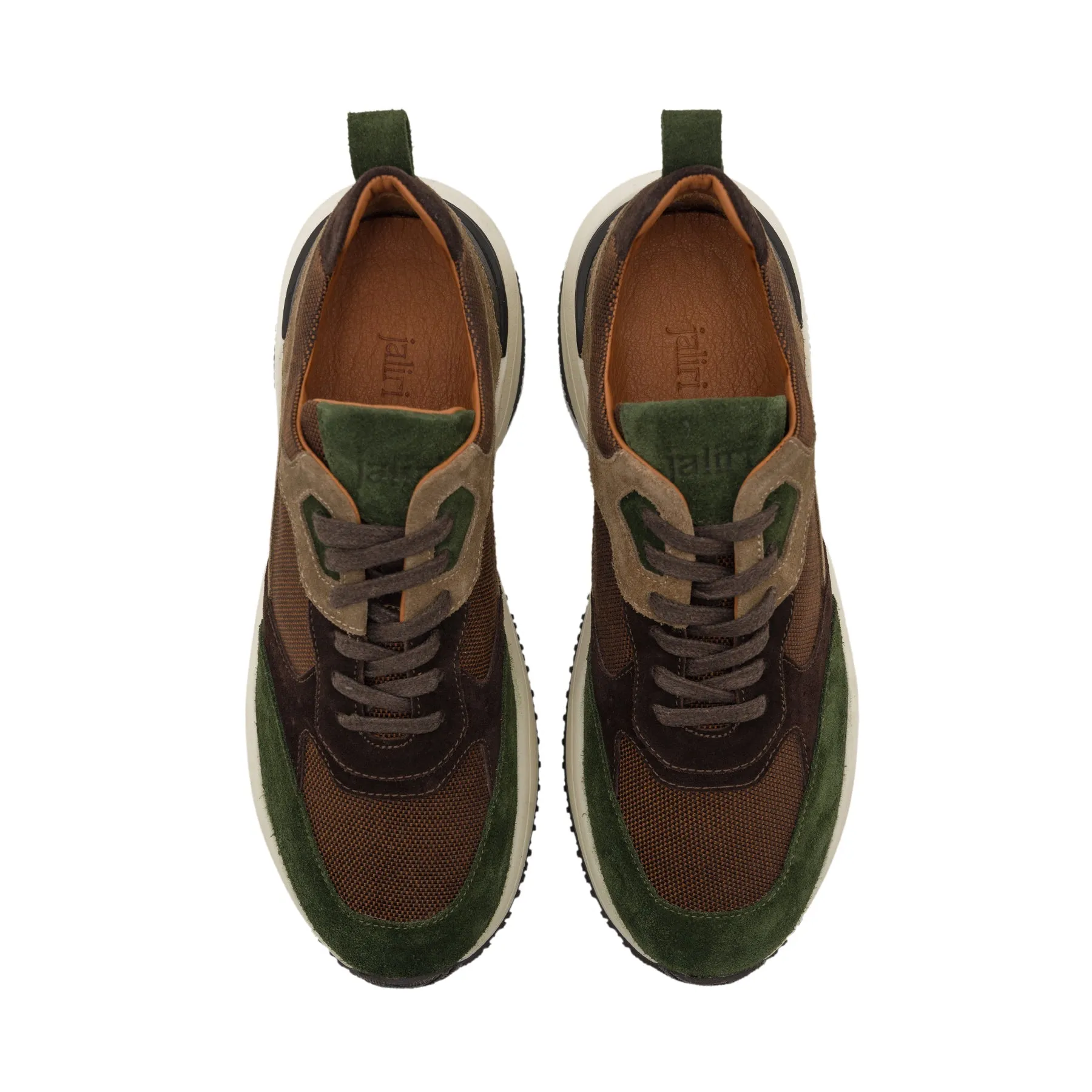 Jase Green Suede Sneaker