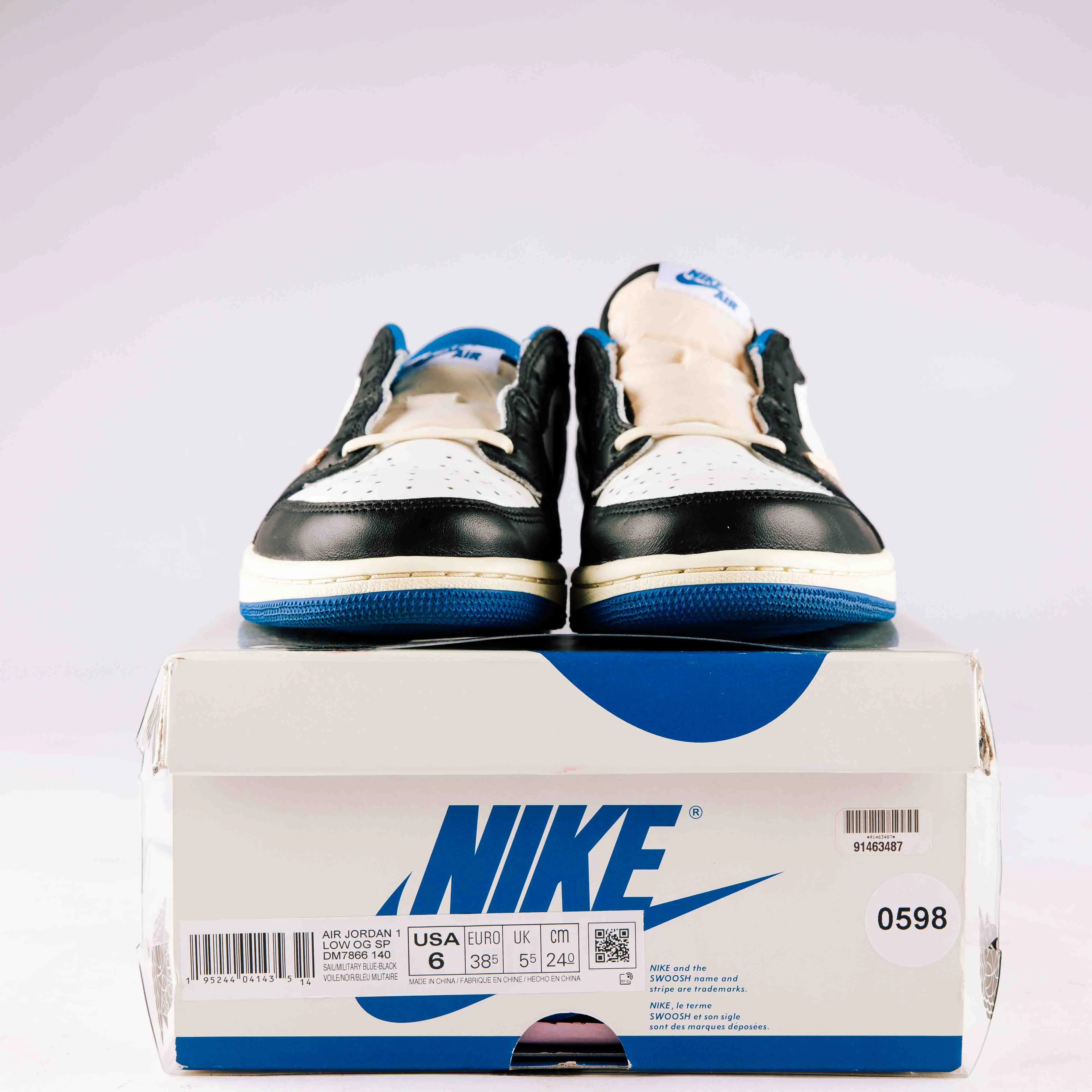 Jordan 1 Low Travis Scott Fragment - Used - 0598