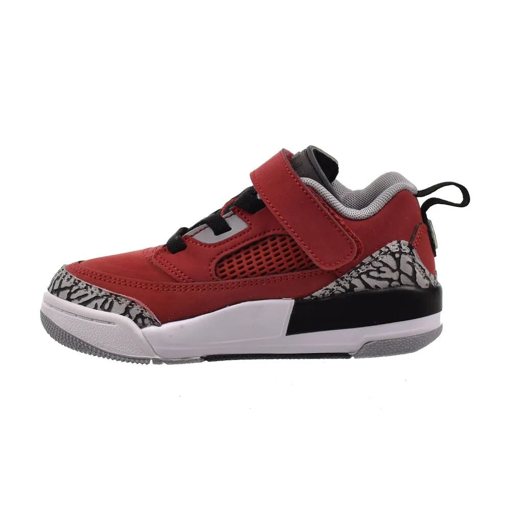 Jordan Spizike Low "Toro" (PS) Little Kids' Shoes Gym Red/Black-Wolf Grey fq3951-600