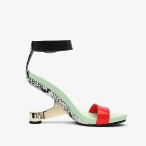 Kate Red Strap Open Toe Sandal