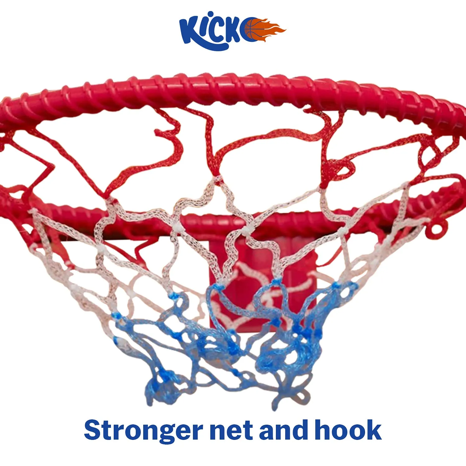 Kicko Over The Door Basketball Hoop and Ball Set - 1 Pack - for Kids, Party Favors