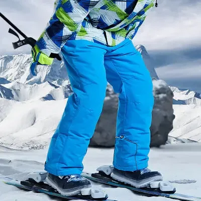 Kids Windproof Waterproof Snow Pants