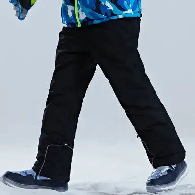 Kids Windproof Waterproof Snow Pants