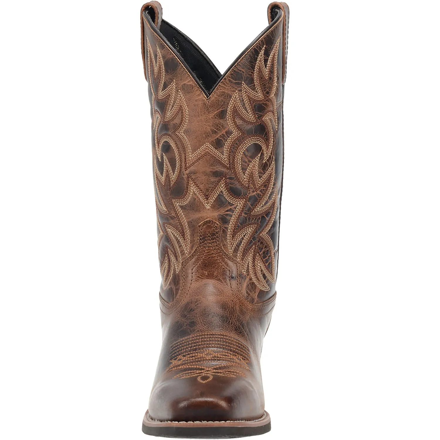 Laredo Mens Breakout Cowboy Boots Leather Rust