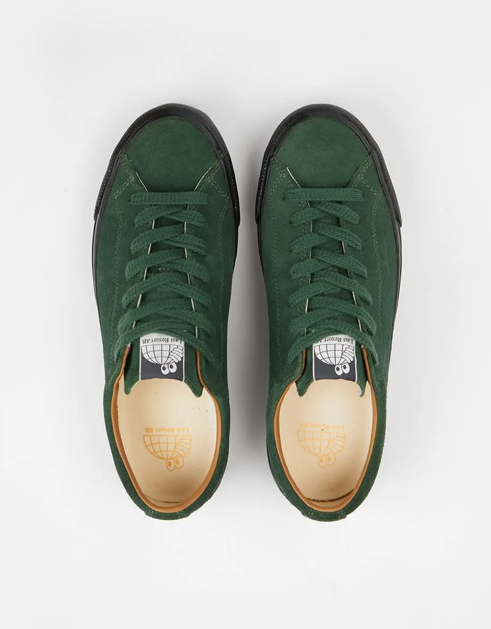 Last Resort AB VM003 Suede Lo Skate Shoes - Dark Green/Black