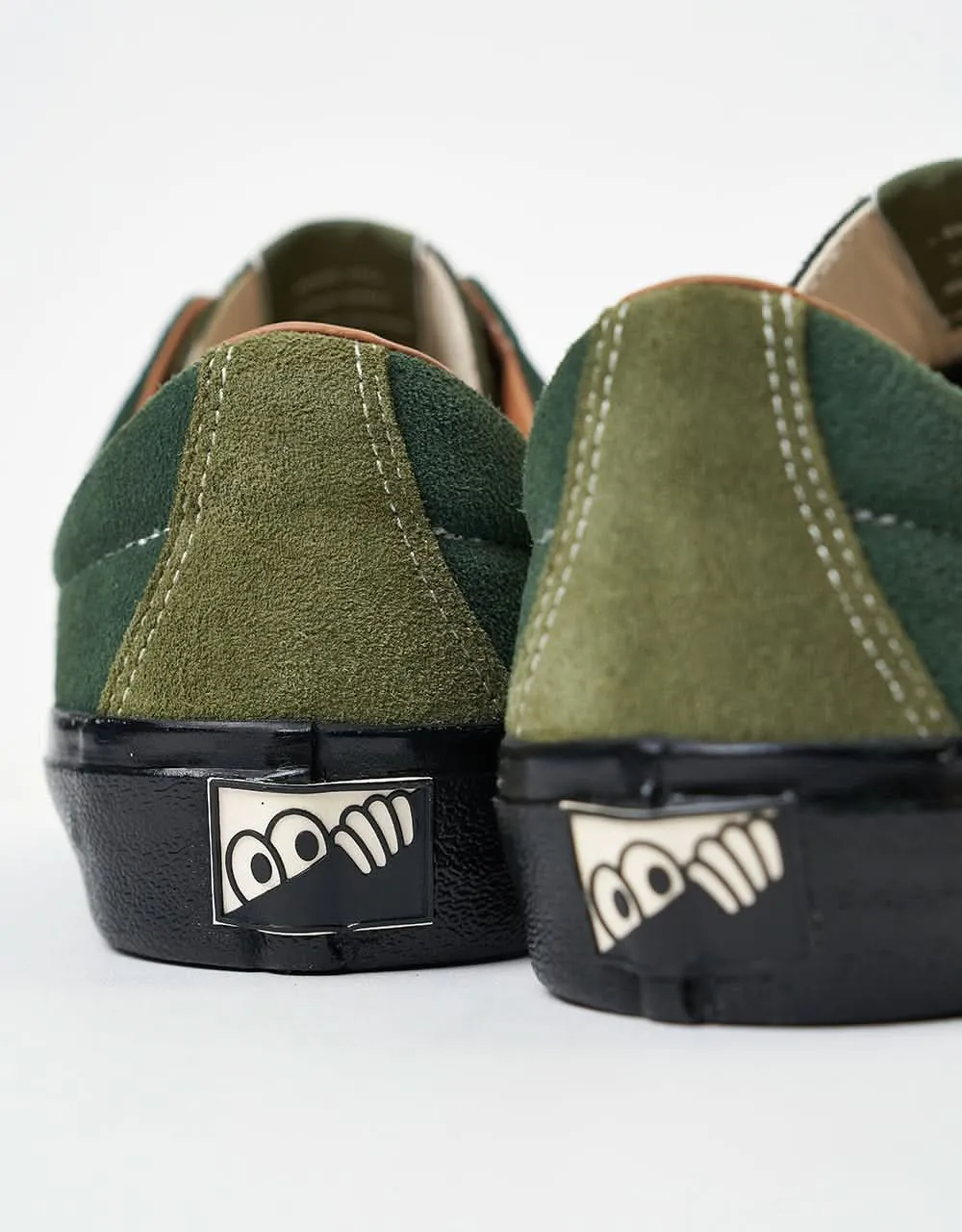 Last Resort AB VM003 Suede Lo Skate Shoes - Duo Green/Black