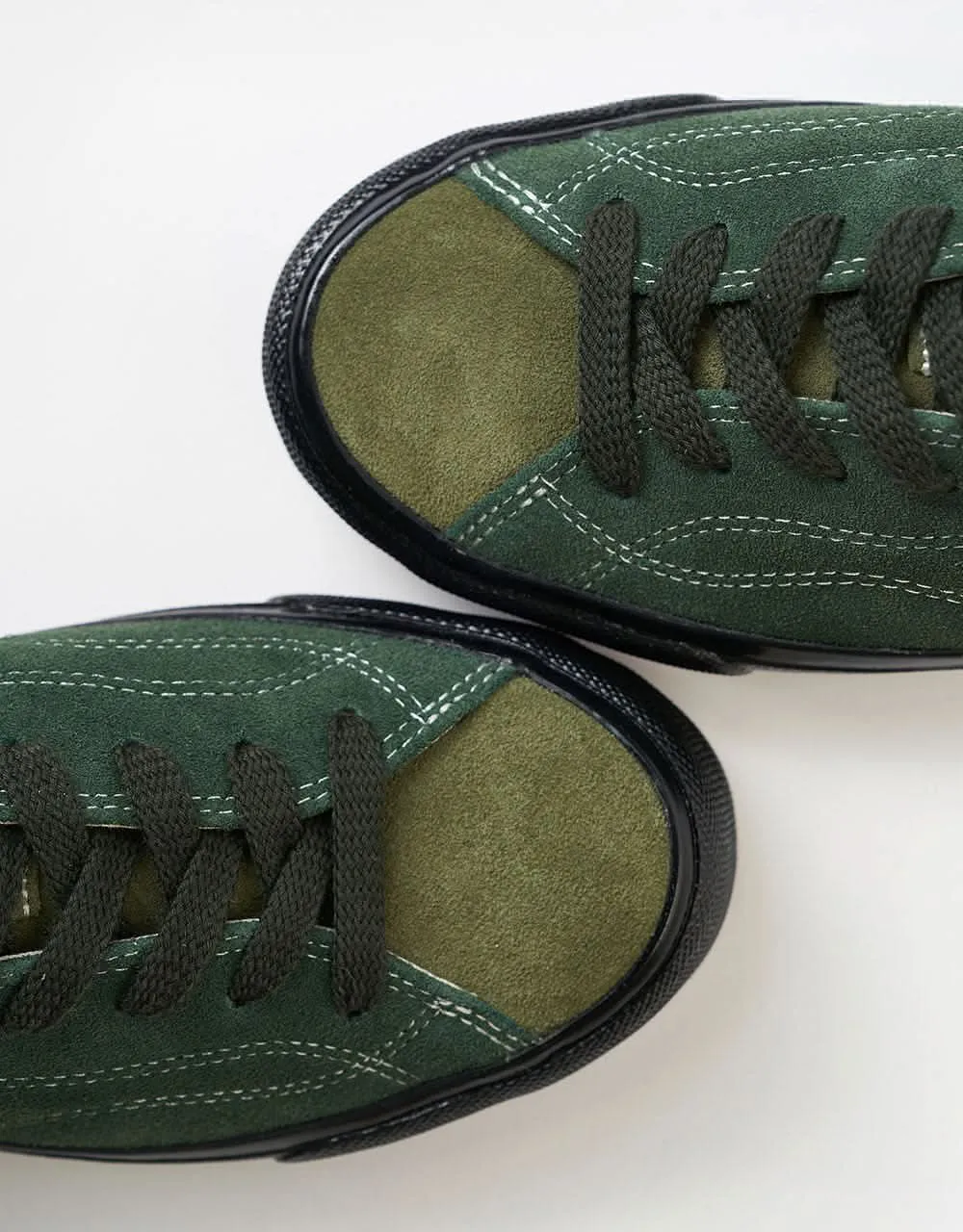 Last Resort AB VM003 Suede Lo Skate Shoes - Duo Green/Black