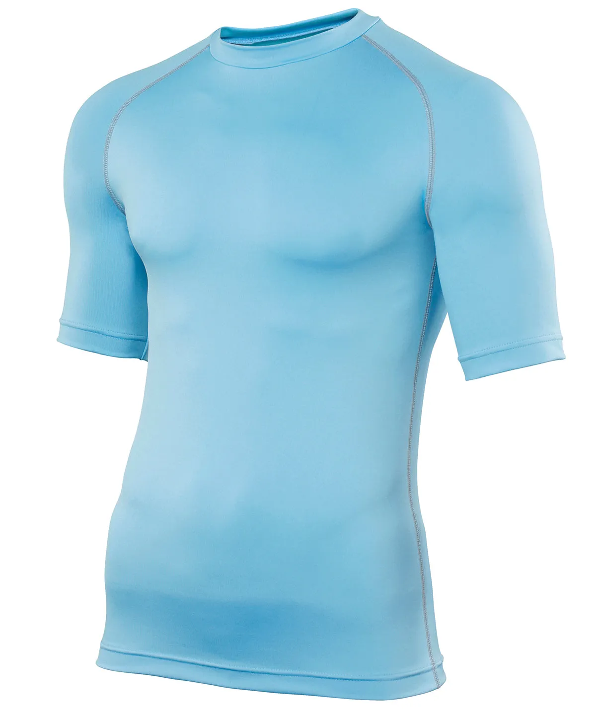 Light Blue - Rhino baselayer short sleeve