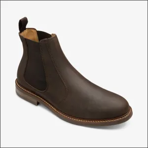 Loake Davy Brown Oiled Nubuck Chelsea Boot--