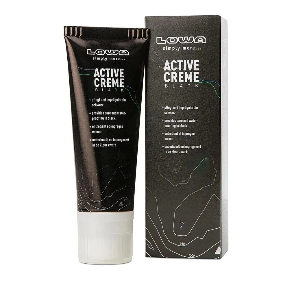 LOWA Active Creme - Black - 75ml Single