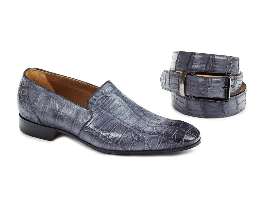 Mauri - 4440 Alligator Body Hand Painted Loafers