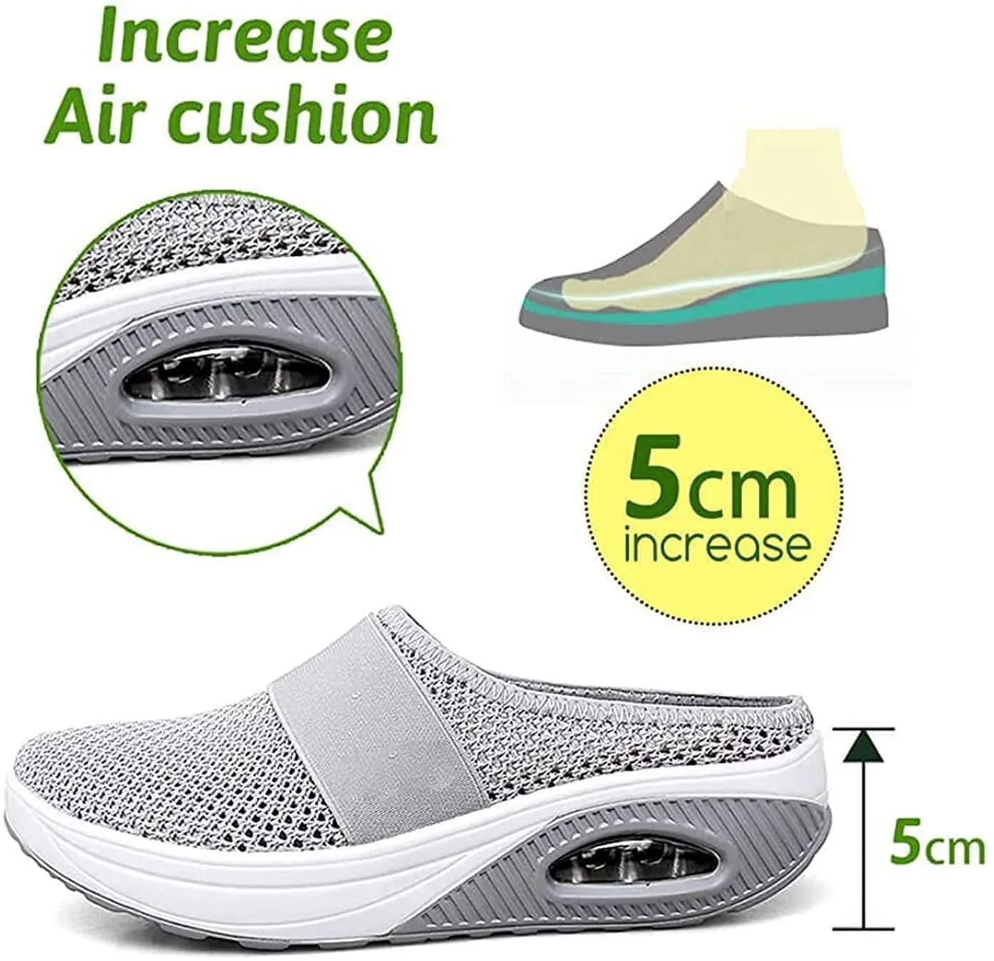 Medical Women's Diabetic Shoes Orthopedic Comfortable Shoes for Swollen Feet