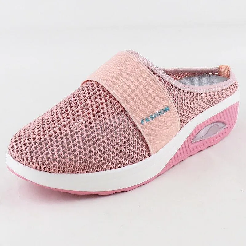 Medical Women's Diabetic Shoes Orthopedic Comfortable Shoes for Swollen Feet