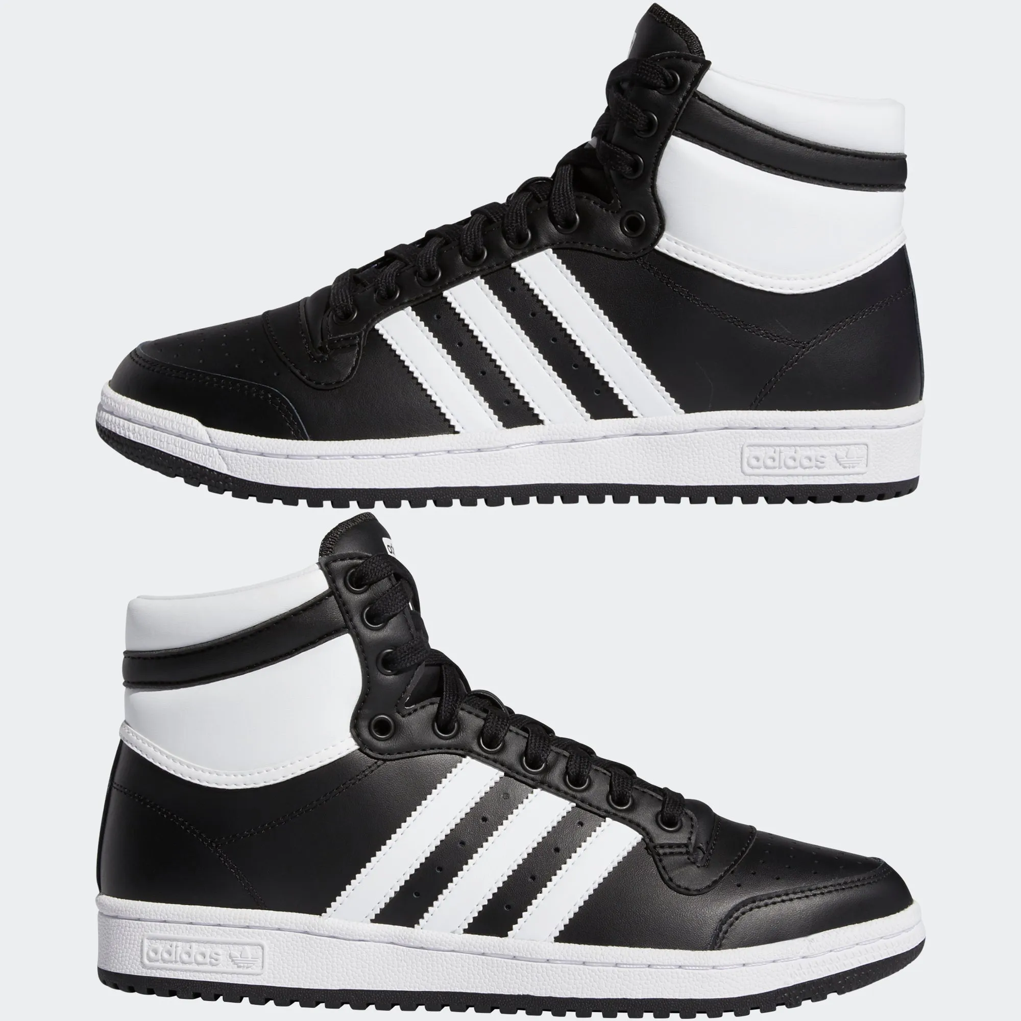 Men’s adidas Originals Top Ten Shoes Black White