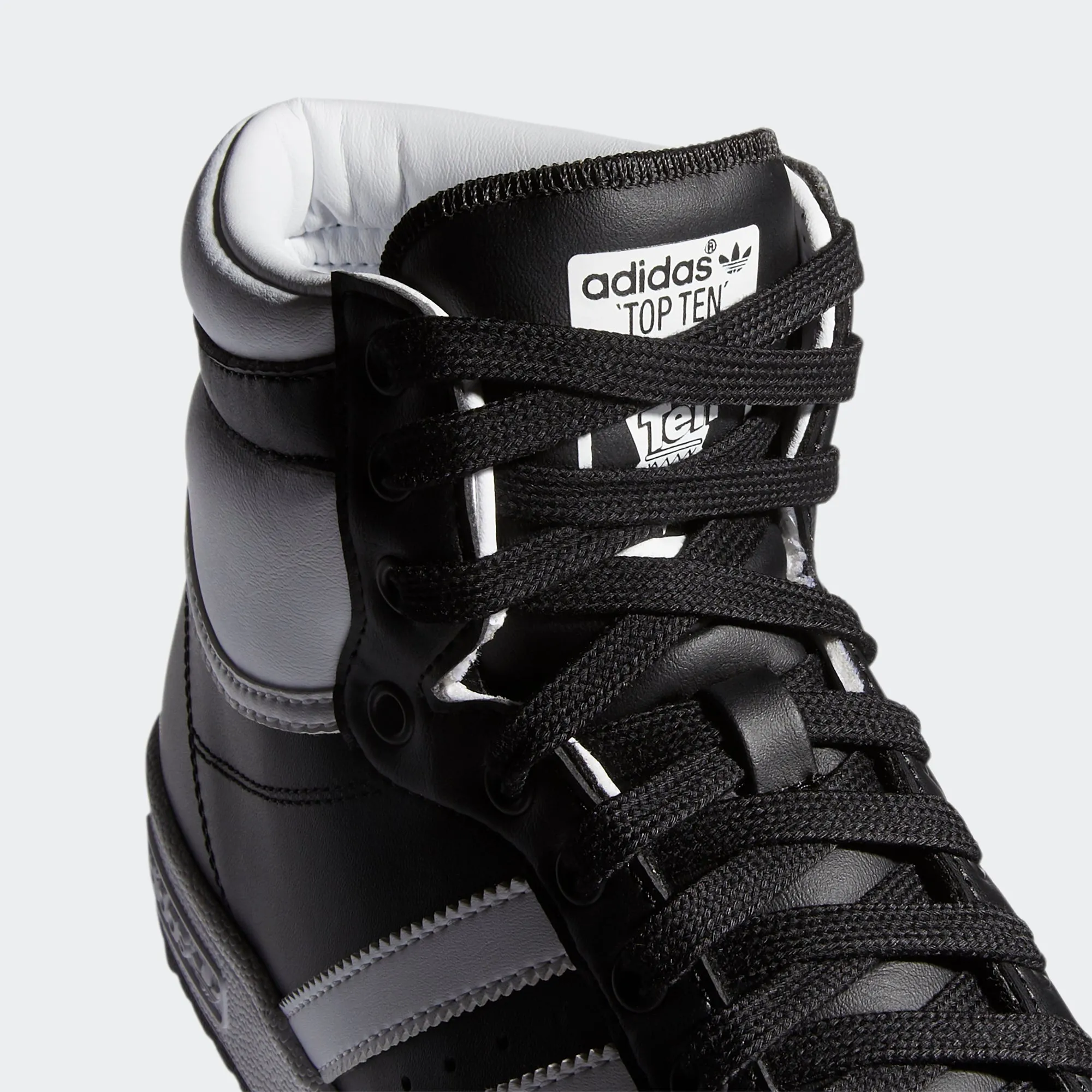 Men’s adidas Originals Top Ten Shoes Black White