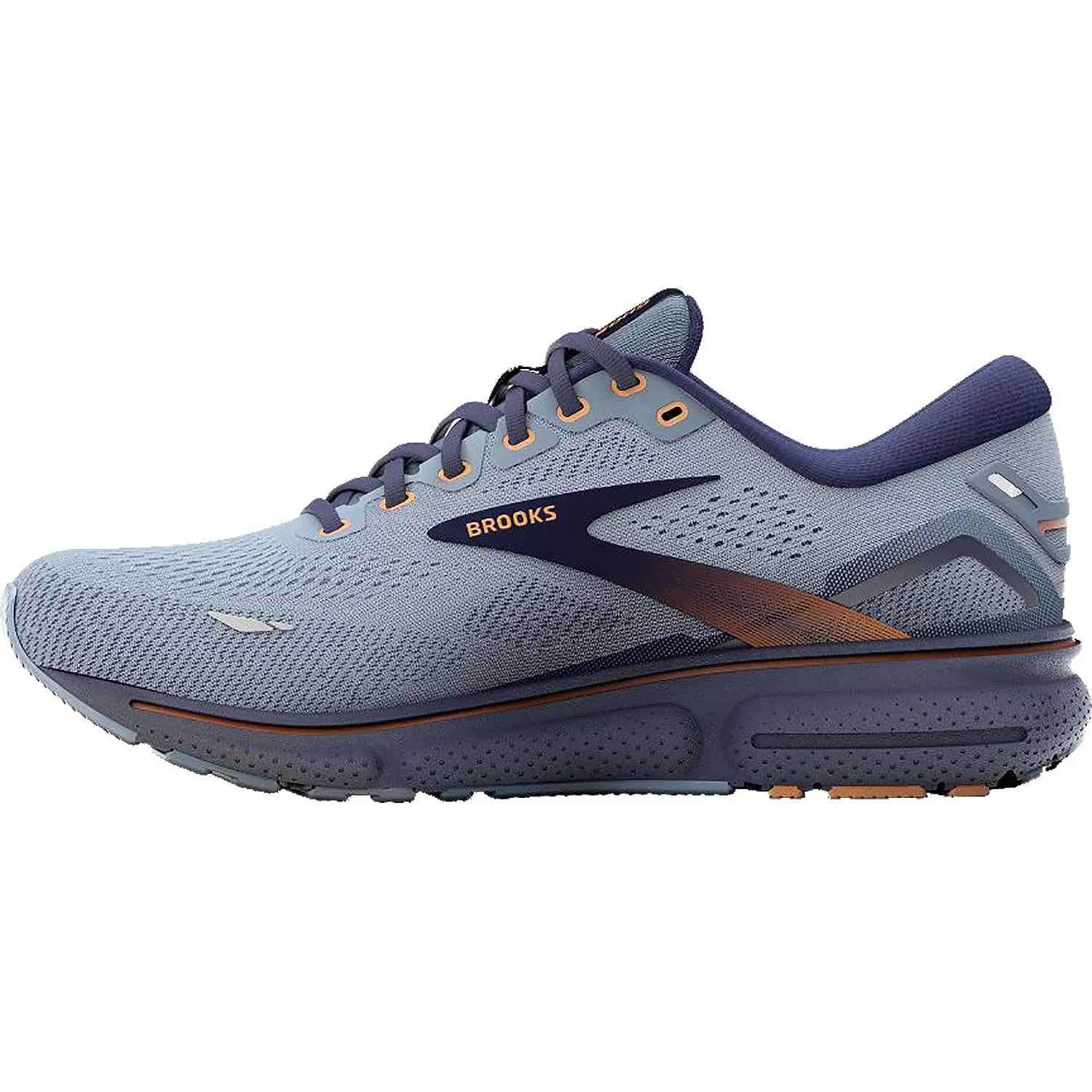 Men's Brooks Ghost 15 Flintstone/Peacock/Oak Mesh