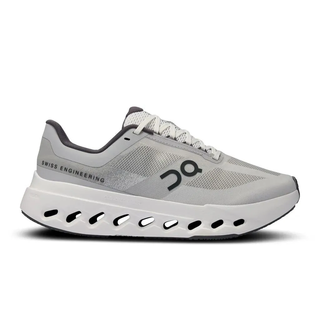 Men's Wide Fit On Running Cloudsurfer Next Wide Training Shoes - Glacier/White