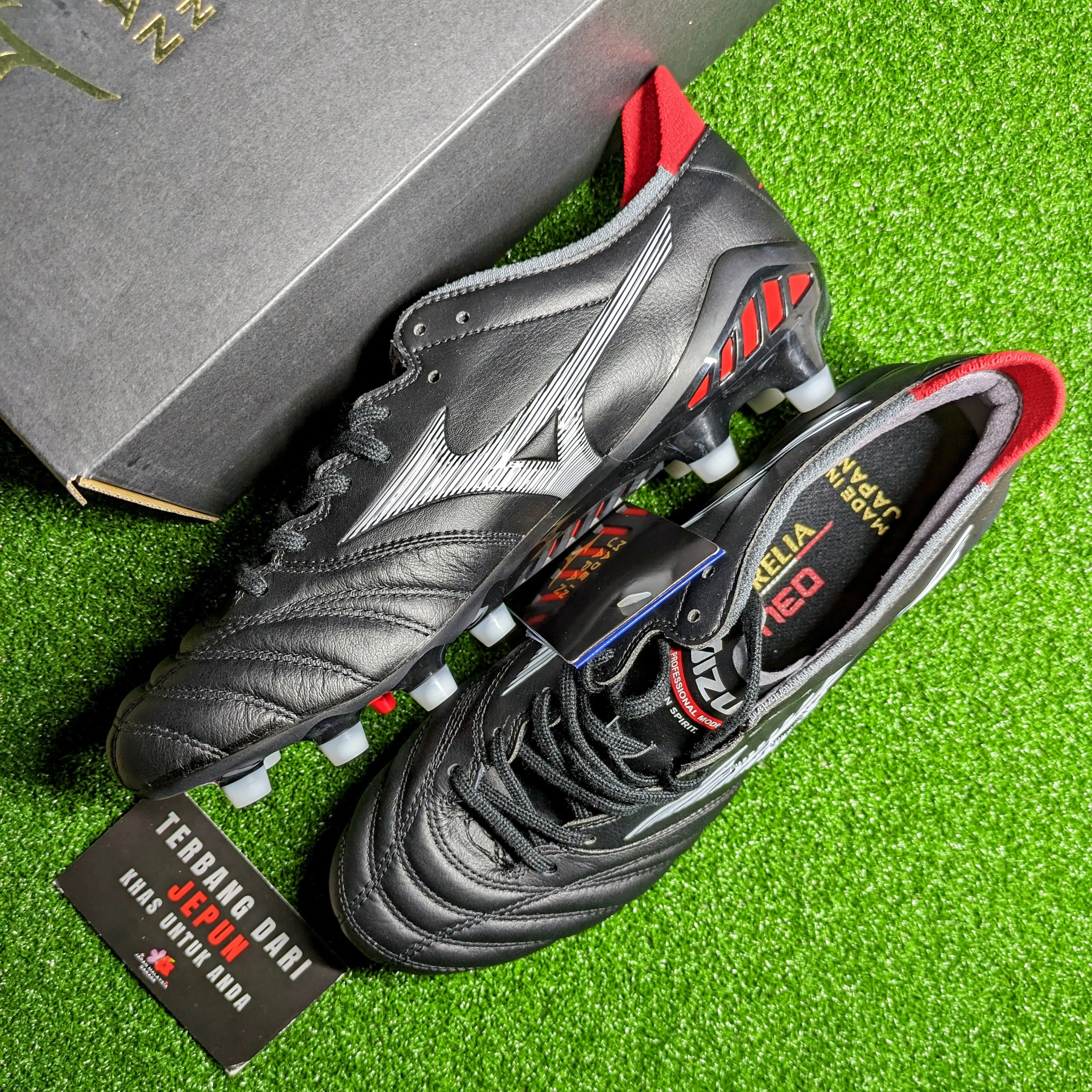 Mizuno Morelia Neo 3 Japan(Black/White/Chinese Red)