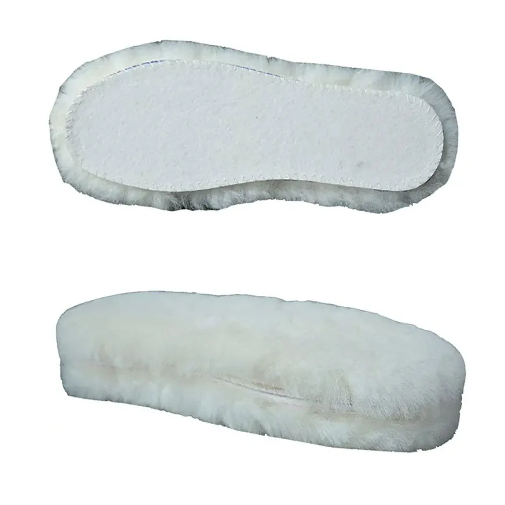 Natural Wool Insoles for Kids-100% Real Sheepskin- Adjustable