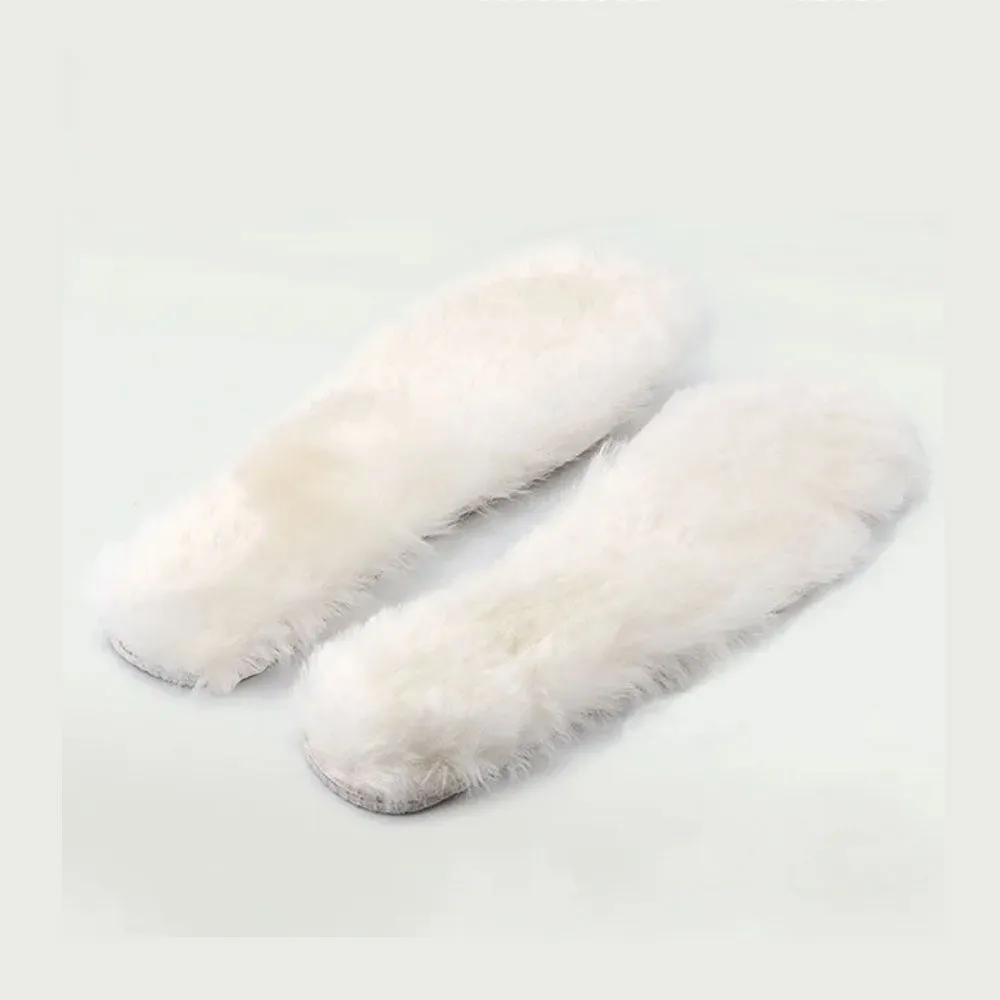 Natural Wool Insoles for Kids-100% Real Sheepskin- Adjustable