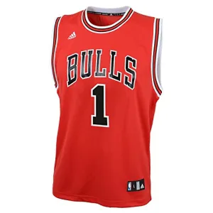 NBA Chicago Bulls Derrick Rose Replica Road Youth Jersey, Red, Small : Sports Fan Jerseys : Sports & Outdoors