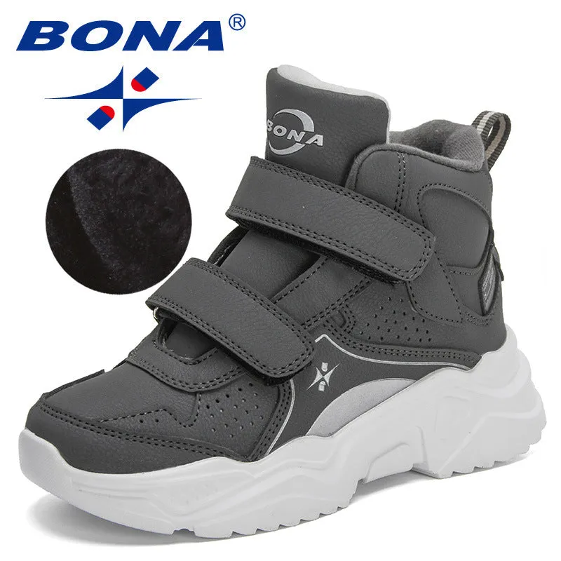 New Designers Hiking Boots Kids Outdoor Sneakers Boys Girls Ankle Trekking Shoes