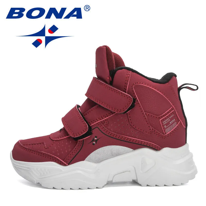 New Designers Hiking Boots Kids Outdoor Sneakers Boys Girls Ankle Trekking Shoes