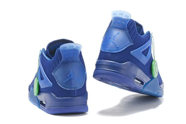 Nike Air Jordan 4 Flyknit 'HYPER ROYAL' Basketball Men !!! CYBER MONDAY SALE !!!