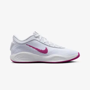 NIKE | G.T. HUSTLE ACADEMY EP { PURE PLATINUM/HOT FUCHSIA-WHITE