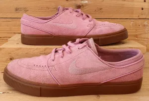 Nike Zoom Stefan Janoski Low Suede Trainers 333824-604 Pink/Gum UK8/US9/EU42.5