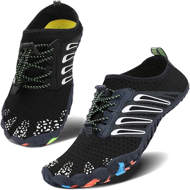 Patterned Unisex Aquatic Shoes For Water Sports