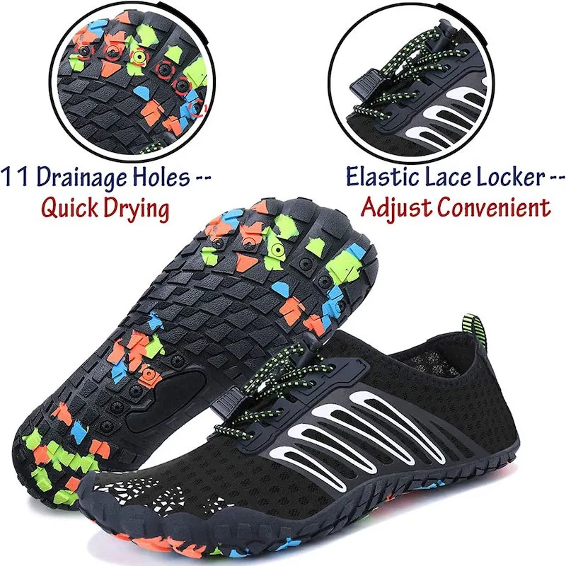 Patterned Unisex Aquatic Shoes For Water Sports