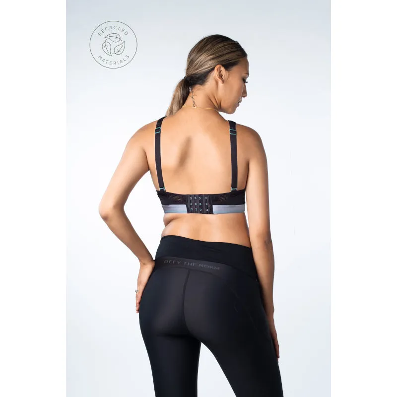 Reactivate Sports Nursing Maternity Bra Black - Hotmilk