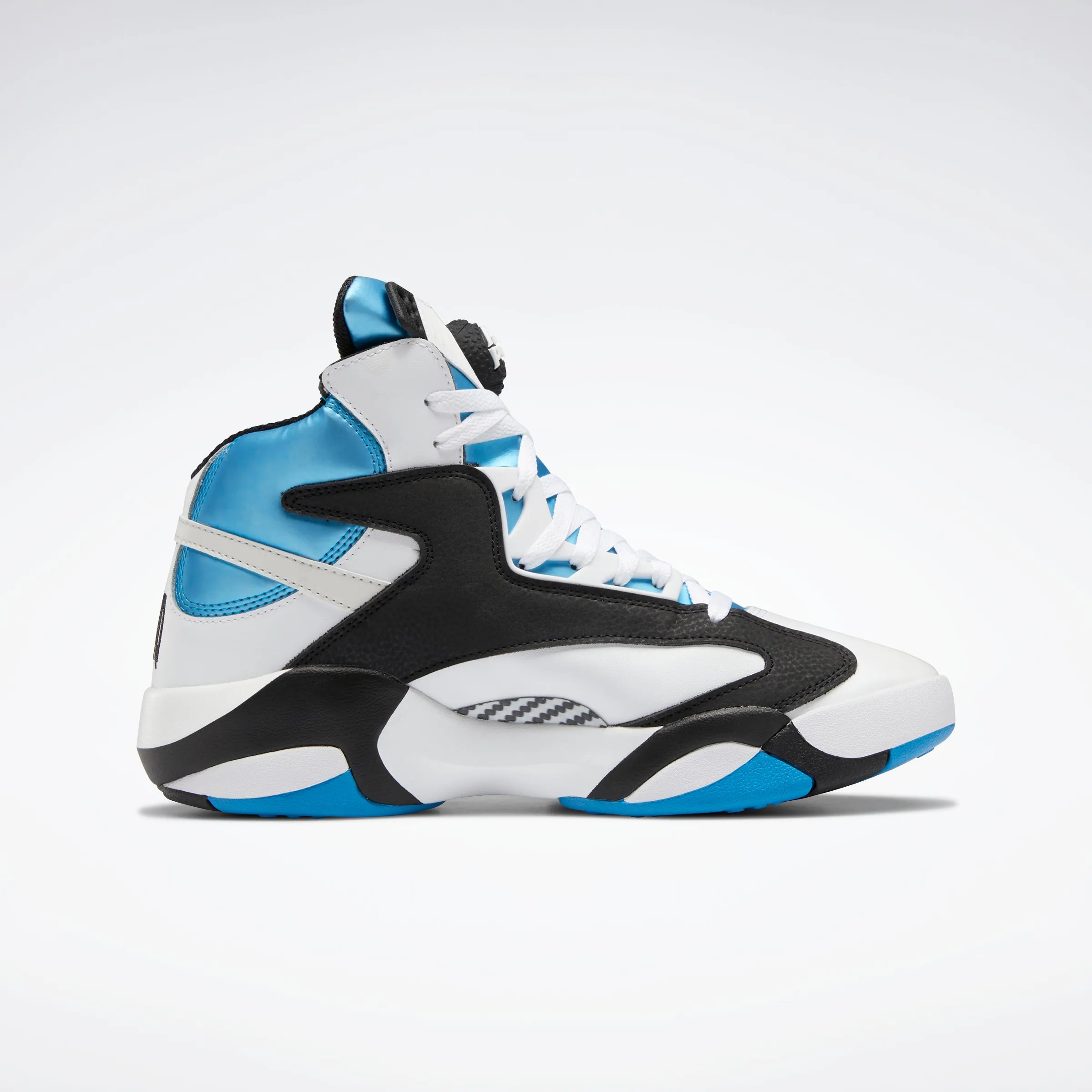 Reebok Footwear Men Shaq Attaq Shoes Ftwwht/Cblack/Azure