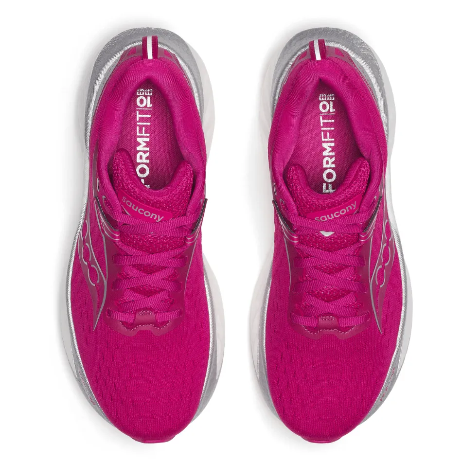 Saucony Women's Triumph 22 Running Shoes in Magenta