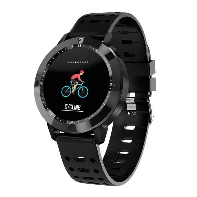 SENBONO CF58 Smart watch IP67 waterproof Tempered glass Activity Fitness tracker Heart rate monitor Sports Men women smartwatch