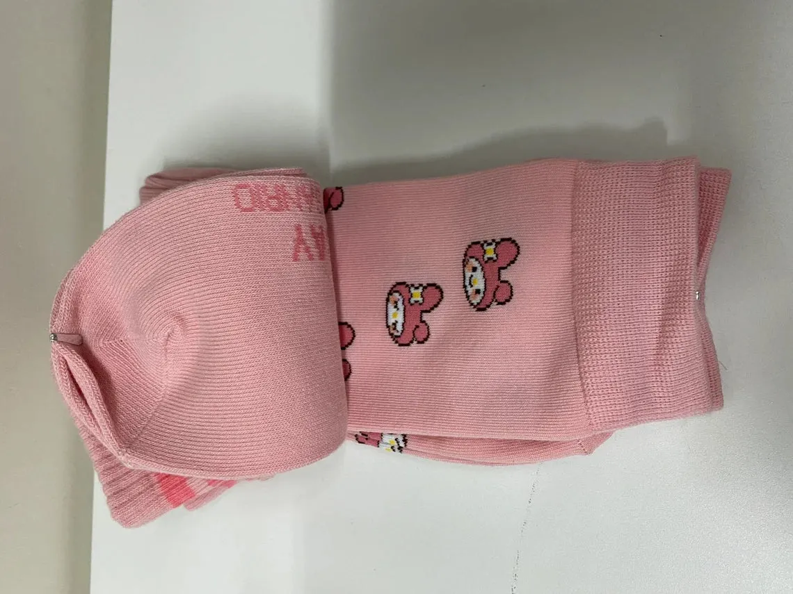 Set of 2 My Melody & Piano Wednesday Socks Sanrio