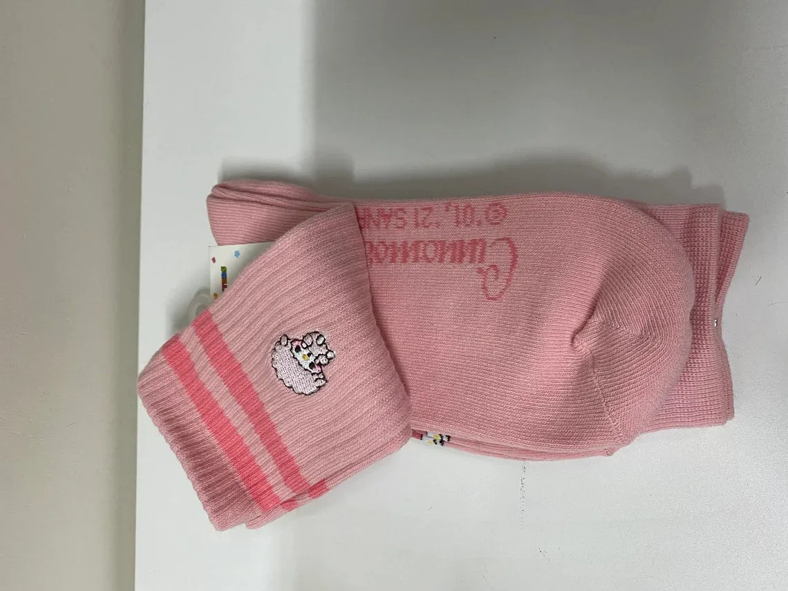 Set of 2 My Melody & Piano Wednesday Socks Sanrio