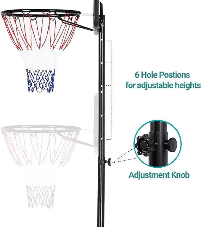 SG Traders Basketball Hoop and Stand Set