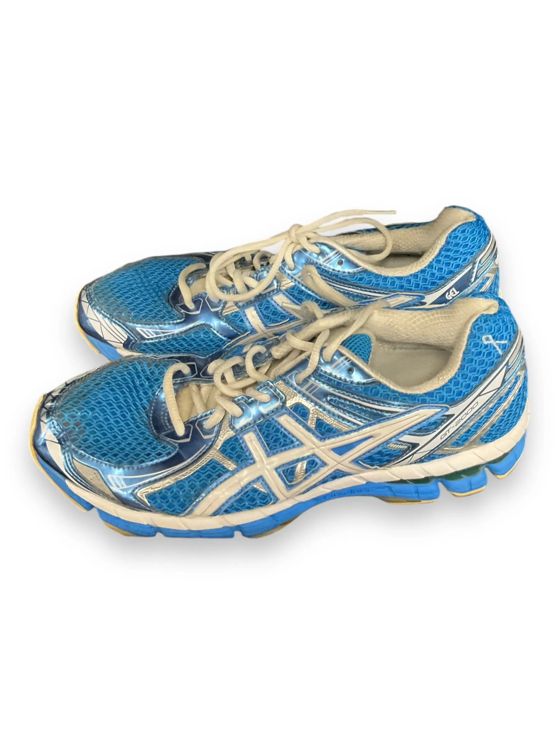 Shoes Athletic By Asics In Blue & White, Size: 8.5