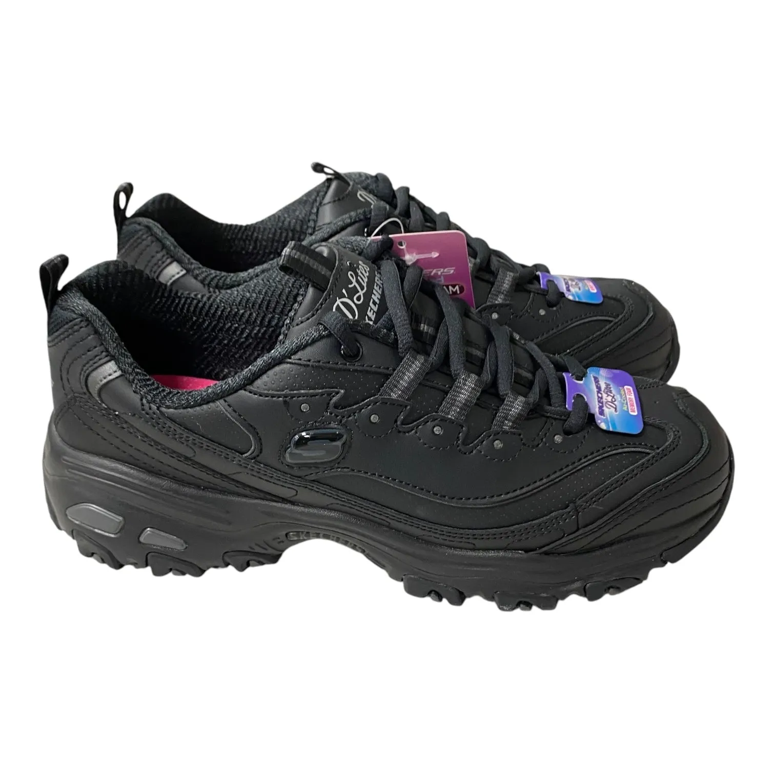 Shoes Athletic By Skechers In Black, Size:9