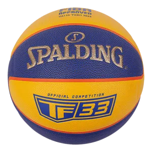 Spalding TF-33 Gold – Yellow/Blue 2021 Sz6 Composite Basketball