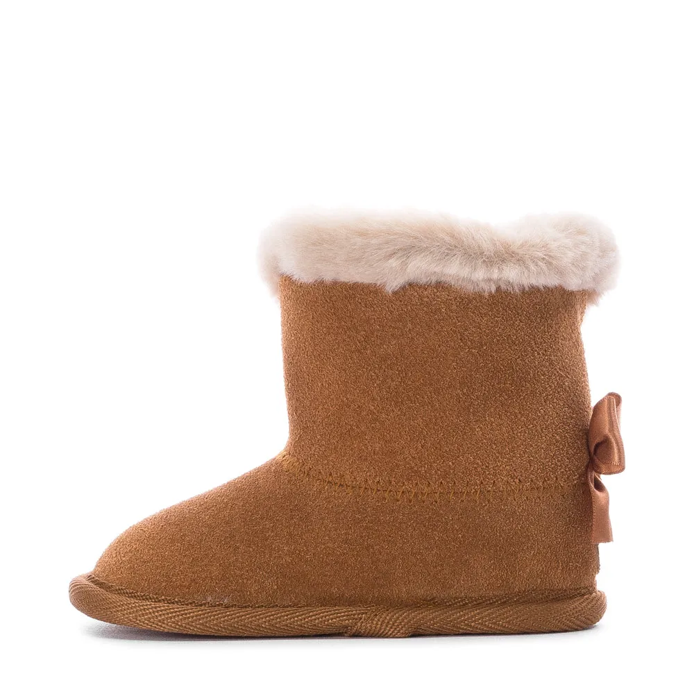 Suede w/Bow - Infant