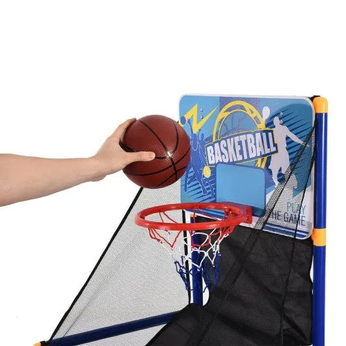 Super Cool Outdoor Kids Indoor/Outdoor Basketball Hoop Sport Arcade Game Set