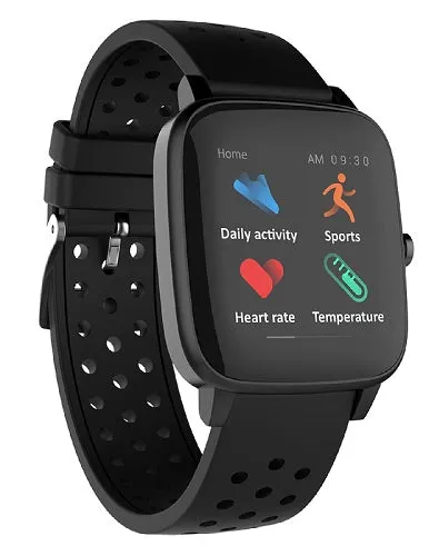 Supersonic Bluetooth Smartwatch with Body Monitoring & Camera Shutter for Android & iPhone (Sale!)